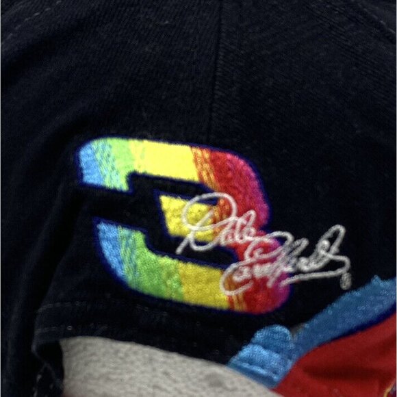 Dale Earnhardt #3 Peter Max Hat Snap Back Shark Tooth 90's NASCAR Goodwrench - Picture 11 of 11